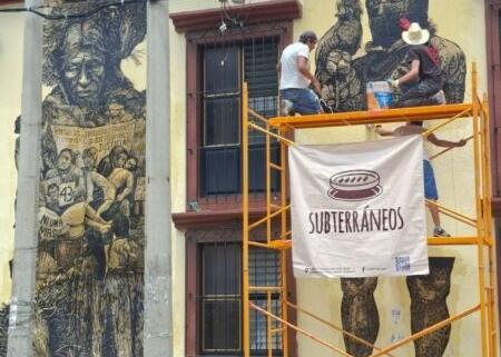 Artistas denuncian al Gobierno Municipal de hostigamiento, agresiones y retiro sistemático de obras en muros de la ciudad de Oaxaca