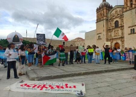 Oaxaca no se vende, se defiende: habitantes y colectivos protestan contra la gentrificación y turismo masivo