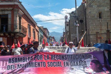 Un grito de justicia recorre las calles de Oaxaca: organizaciones y comunidades marchan contra megaproyectos y gentrificación