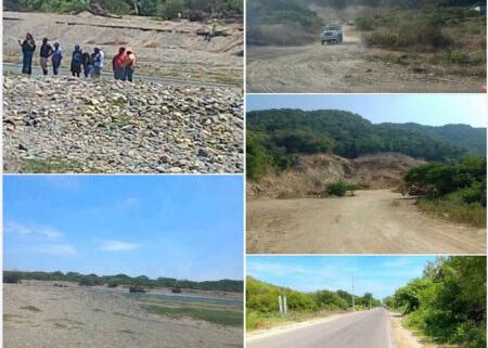 Frena San Mateo del Mar extracción de material pétreo en desembocadura del río Tehuantepec