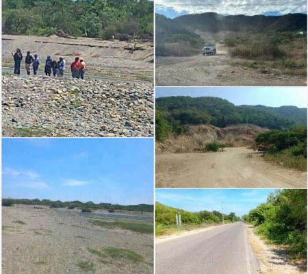 Frena San Mateo del Mar extracción de material pétreo en desembocadura del río Tehuantepec